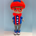 Blippi Doll Crochet Amigurumi