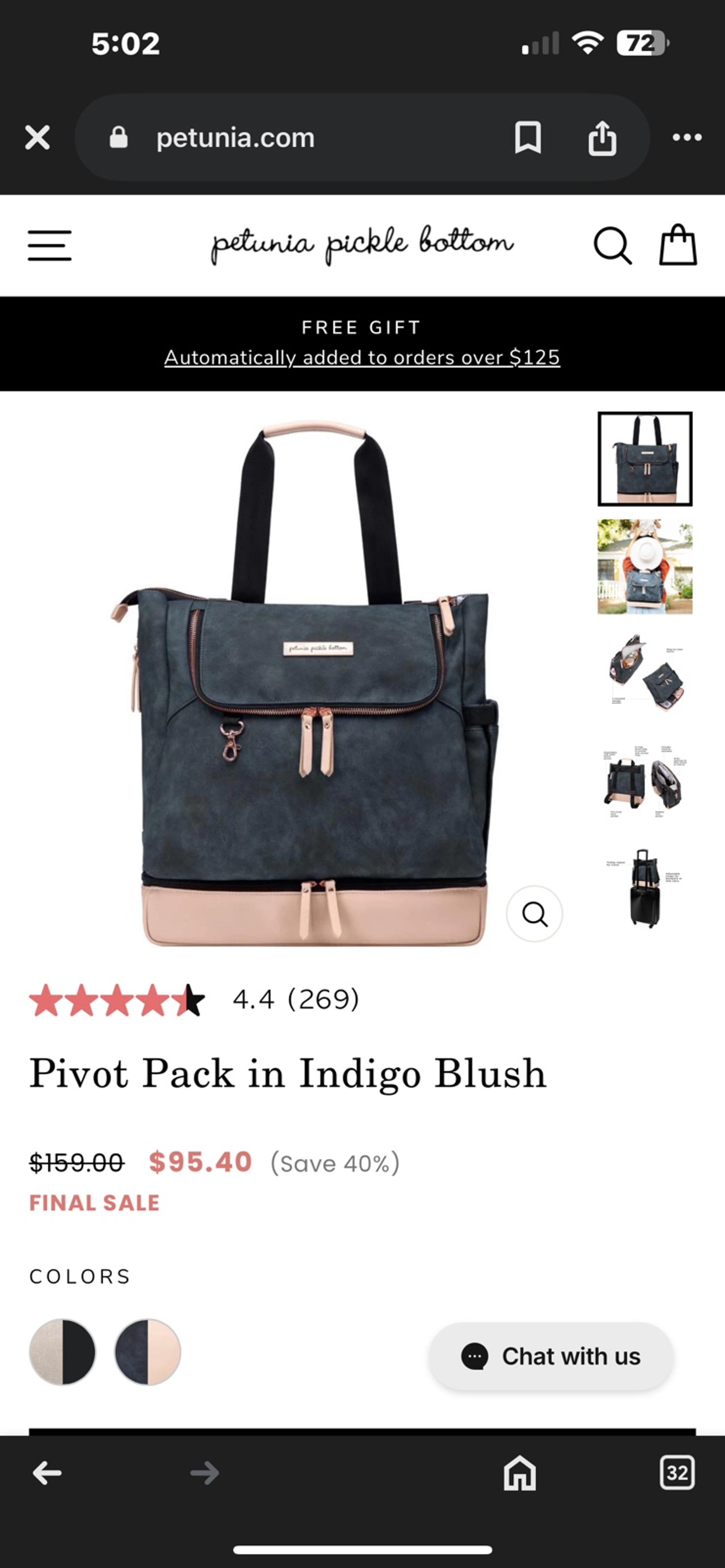 Petunia Pickle Bottom Diaper Bag