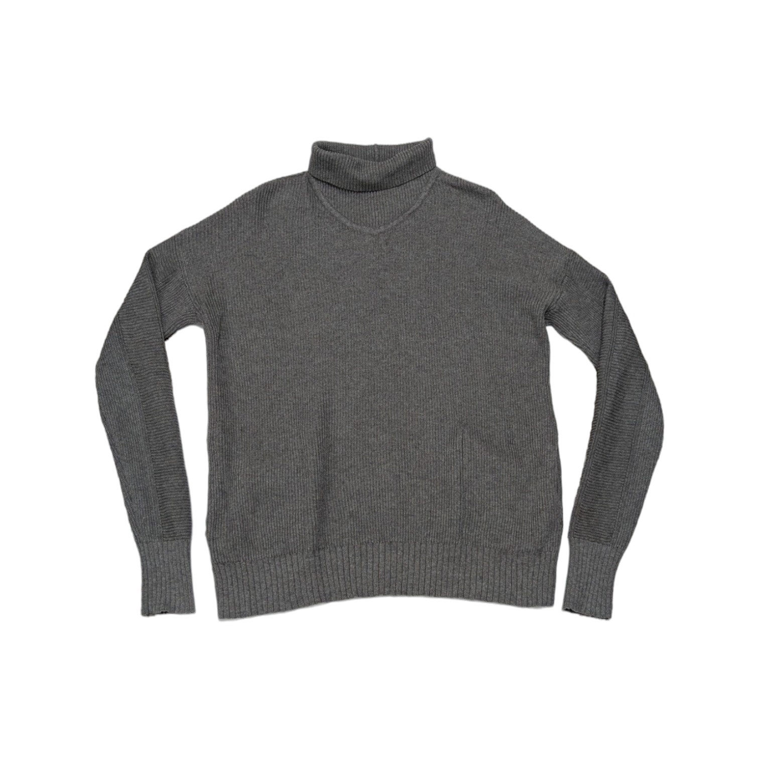 Lululemon Cozy Calling Turtleneck Sweater Grey Gray Long Sleeve Pullover Top