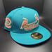 New Era cardinal hat 71/2