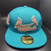 New Era cardinal hat 71/2
