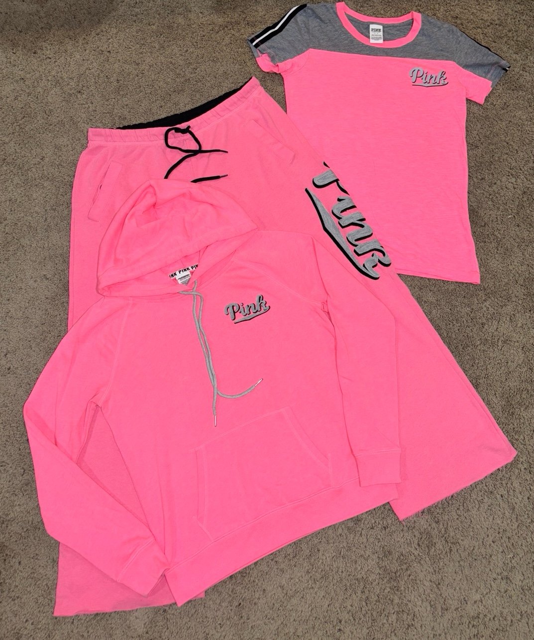 PINK 3 piece set