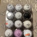 Vintage Logo Golf balls Tiger Woods, Coca Cola Pepsi Mickey Mouse
