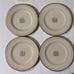 14 Vintage Syracuse China Appetizer Plates with Gold Trim 8 Inches