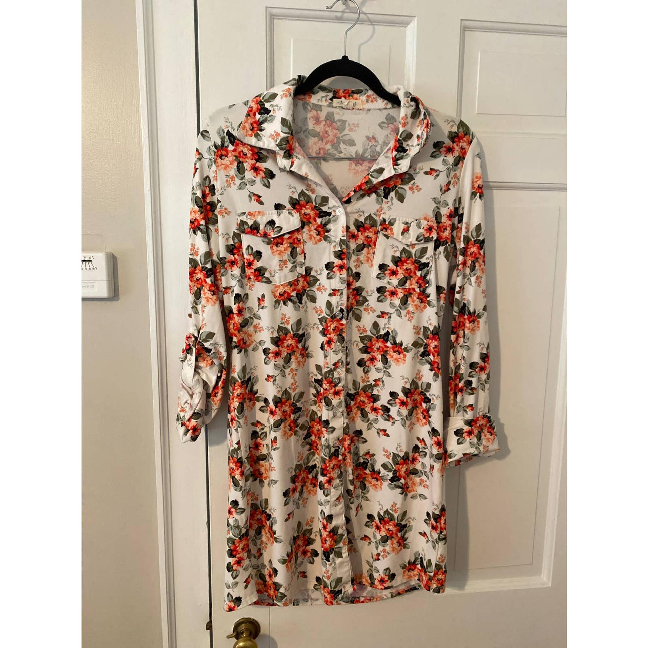 Ultra flirt shirt dress