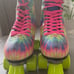 NEW Yoki Tie Dye ROLLER SKATES