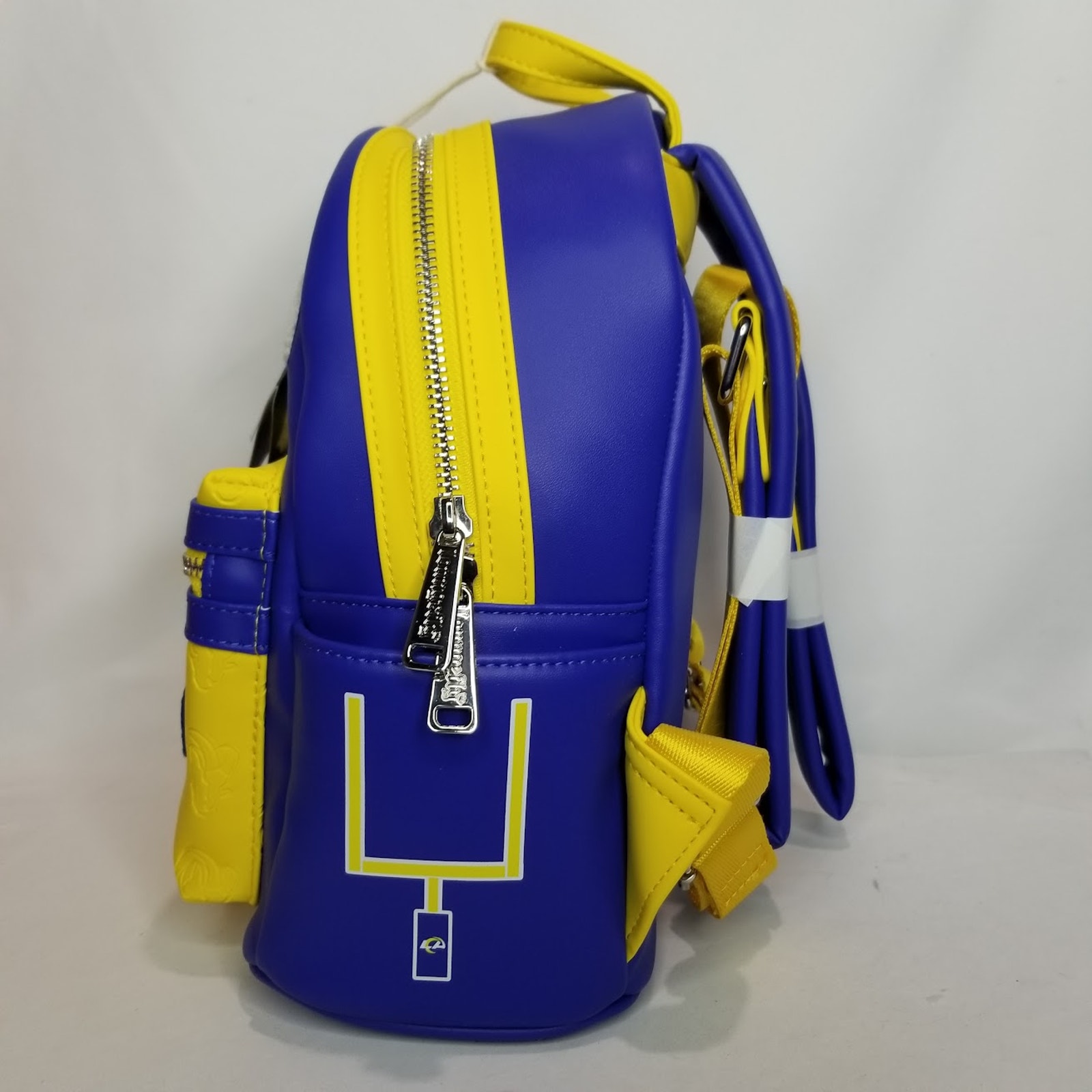 Loungefly NFL Los Angeles Rams Patches Mini Backpack NWT