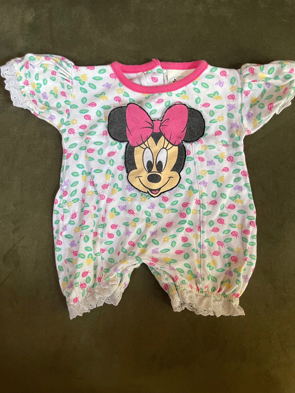 Vintage Baby Minnie romper