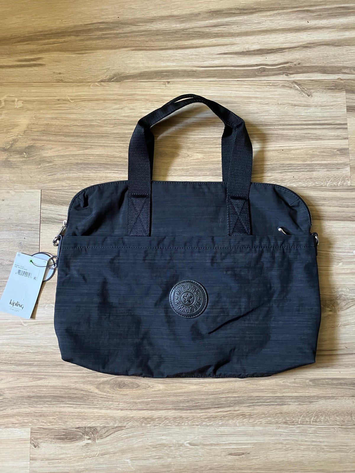Kipling Elsil Black Dazz Laptop Bag