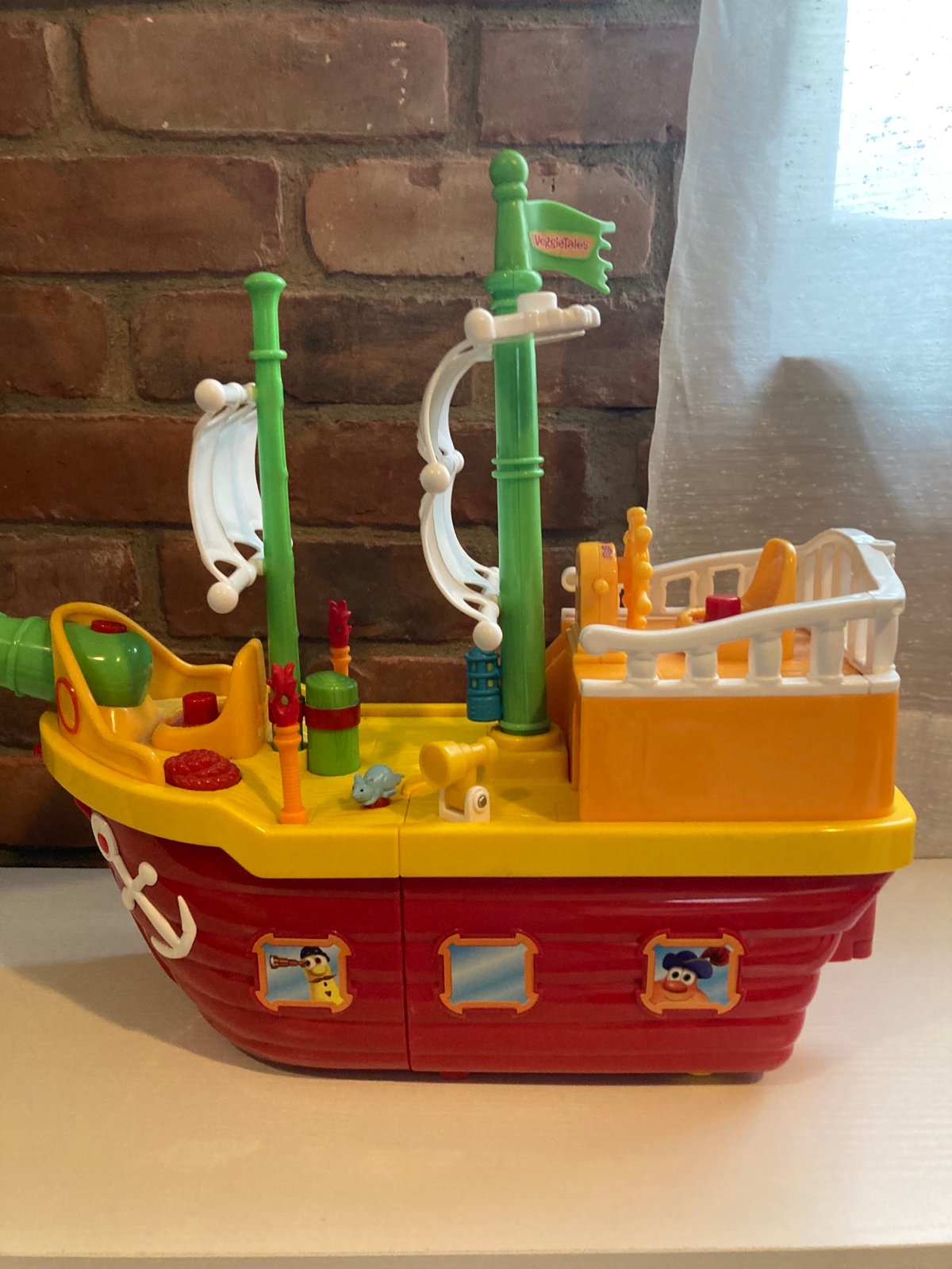 veggietales pirates boat