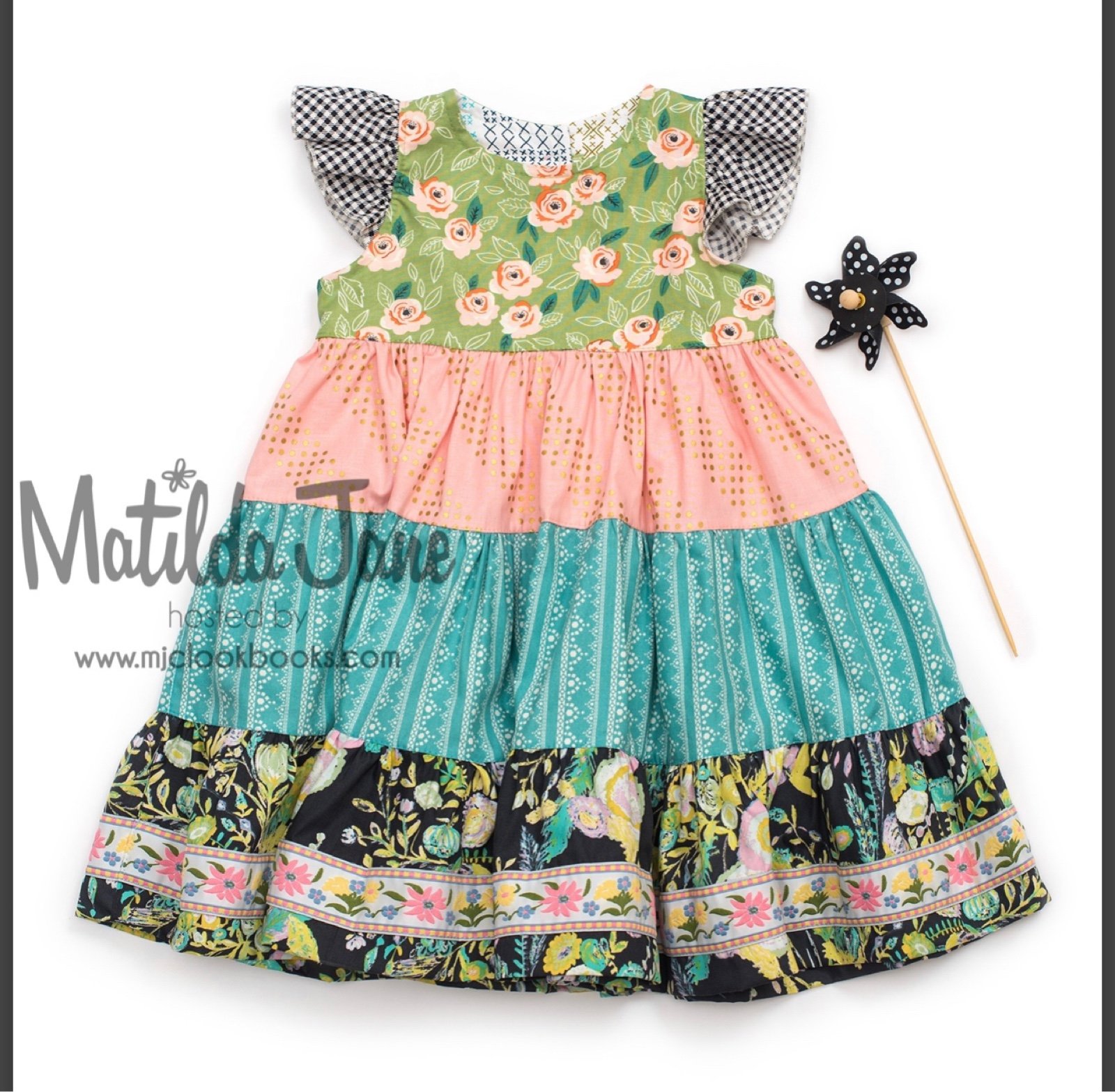 Matilda Jane Platinum Tiered Melsa Dress