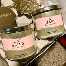 2x Bath and Body Works In the Stars candles