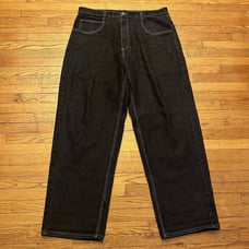 Vintage Y2K Southpole Black Baggy Denim Jeans Size 40 Skater Jnco Loose