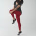 Lululemon Tight Stuff Tight Sz 4 *25 In Ruby Red