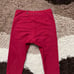 Lululemon Tight Stuff Tight Sz 4 *25 In Ruby Red