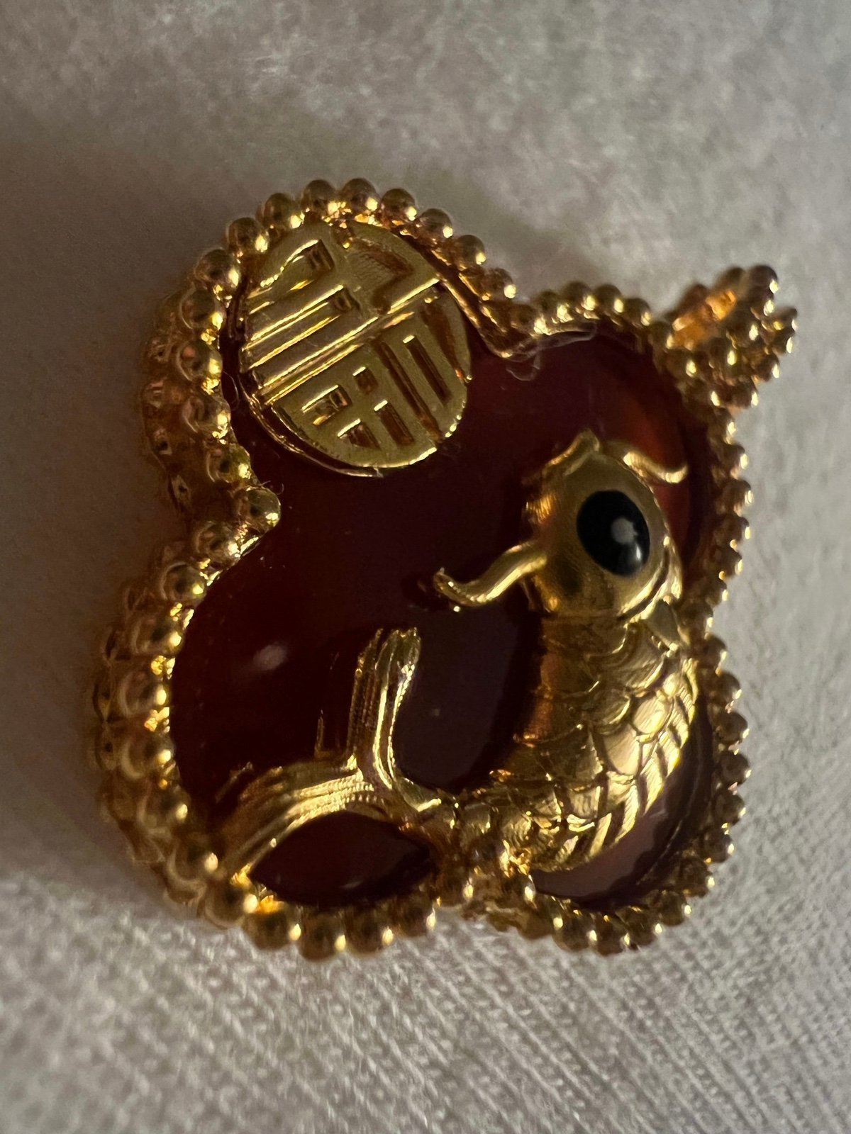Real 18k gold pendant from Saudi !