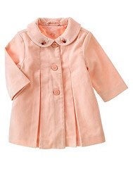 Gymboree Holiday Friends Rose Trend Coat