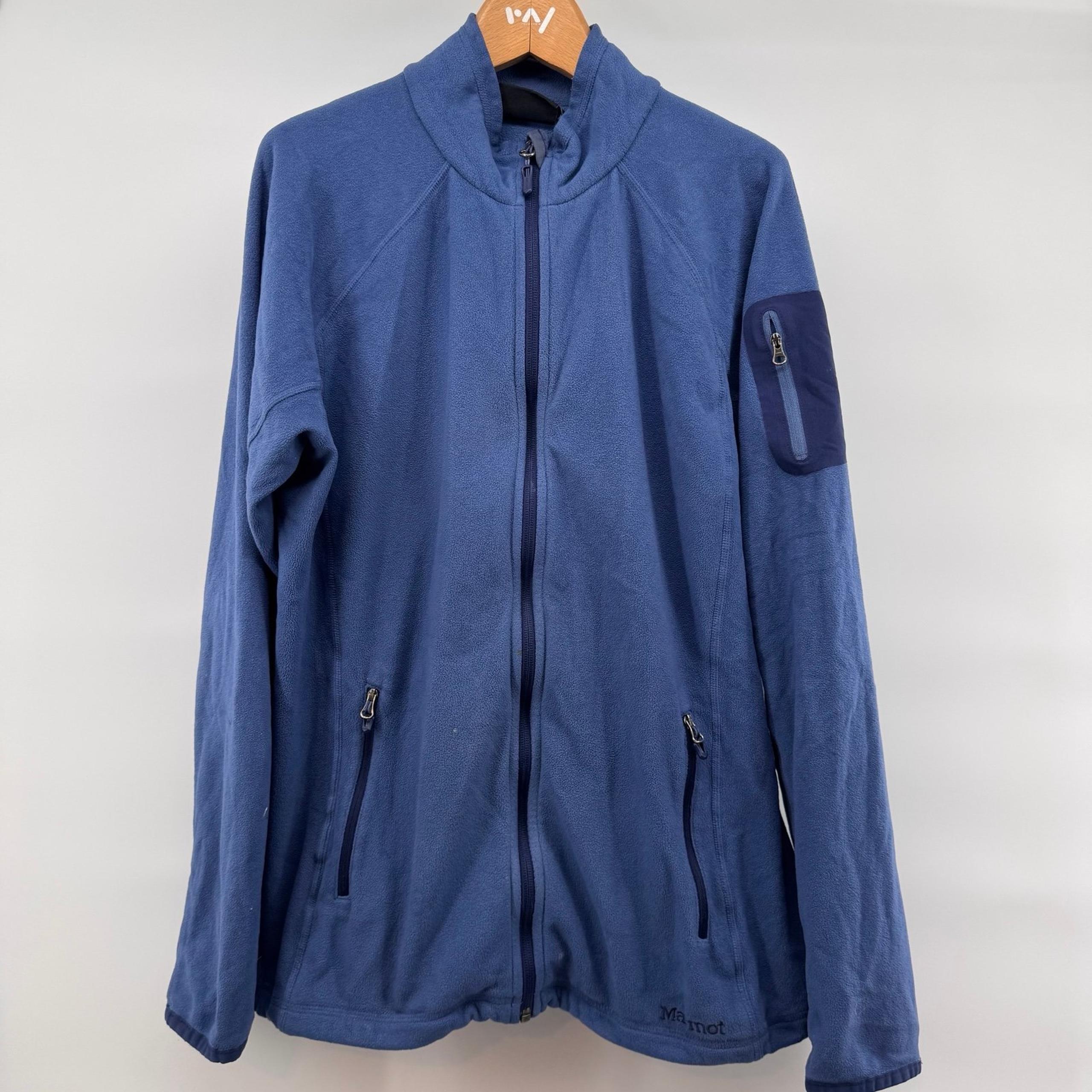 Marmot Polartec Fleece Women’s Blue Jacket Large