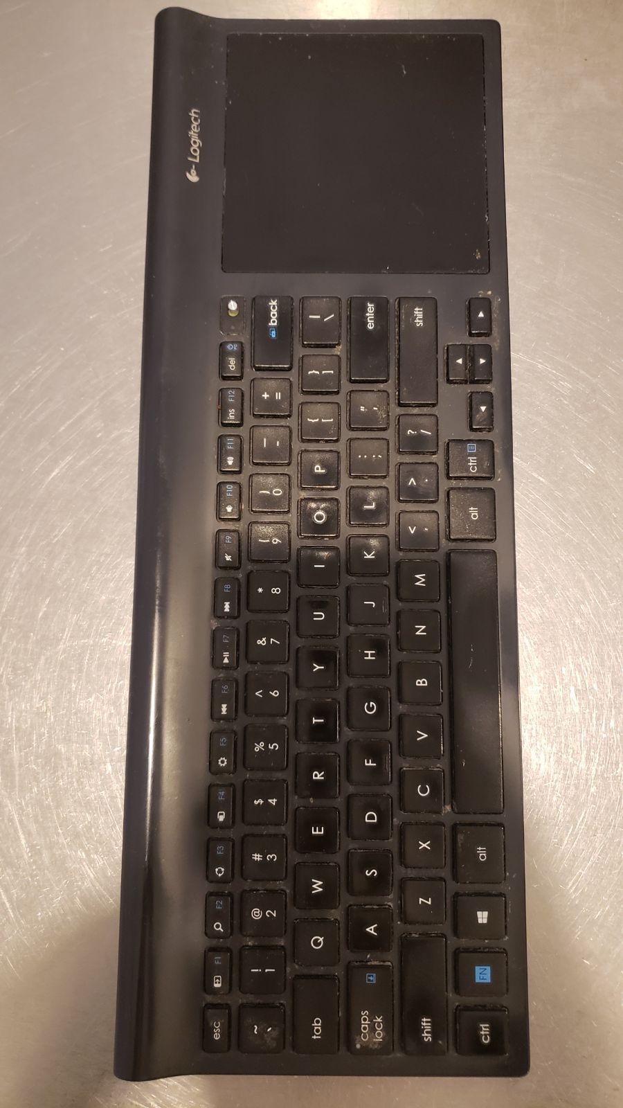 Logitech Wireless All-In-One Keyboard TK820 with Built-In Touchpad NO Receiver