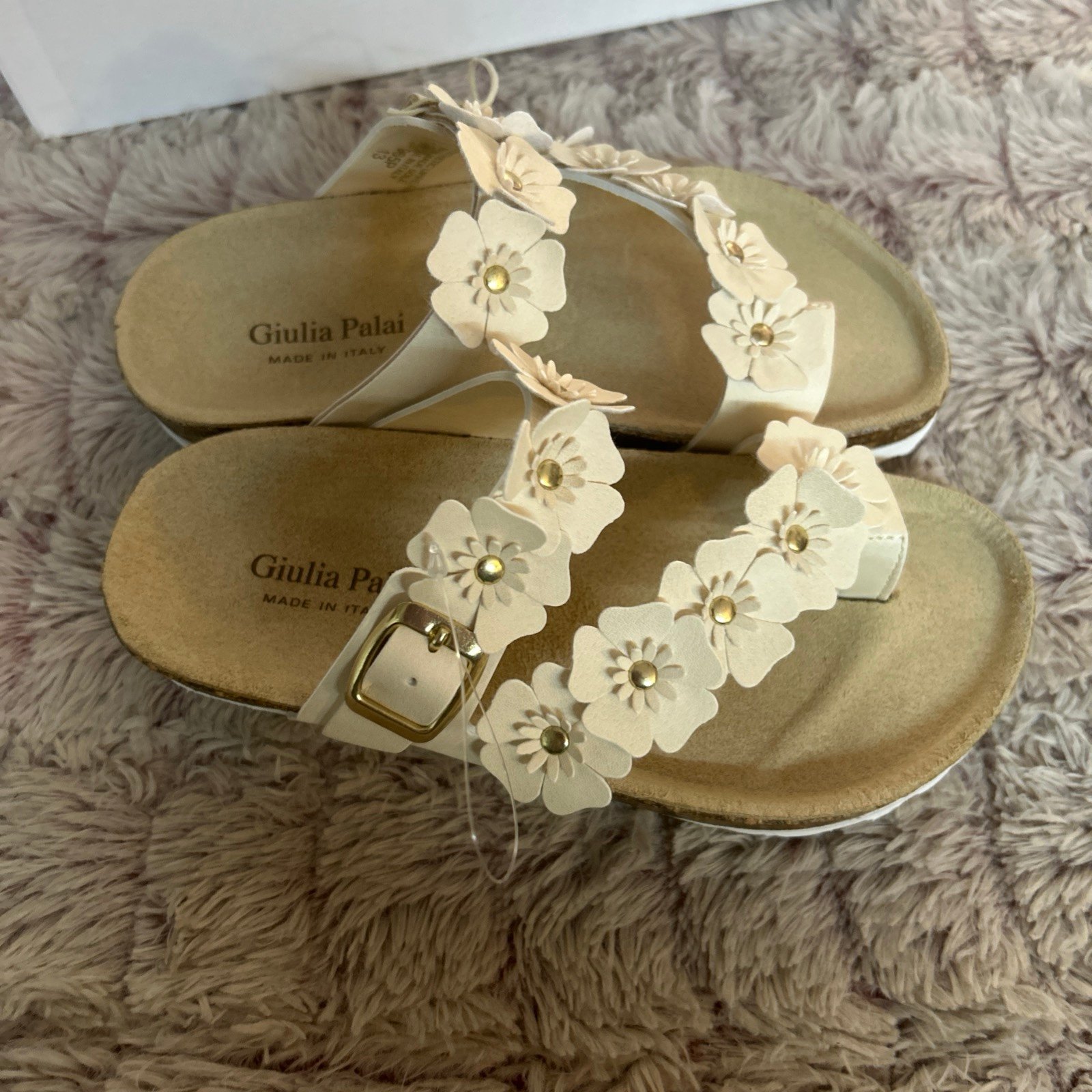 Giulia Palai Made In Italy Girl Sandals size 12