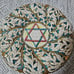 Capodimonte Italy Porcelain Jewish Blessing Plate Hebrew Judaica (AM9328)