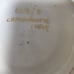 Capodimonte Italy Porcelain Jewish Blessing Plate Hebrew Judaica (AM9328)