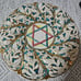 Capodimonte Italy Porcelain Jewish Blessing Plate Hebrew Judaica (AM9328)