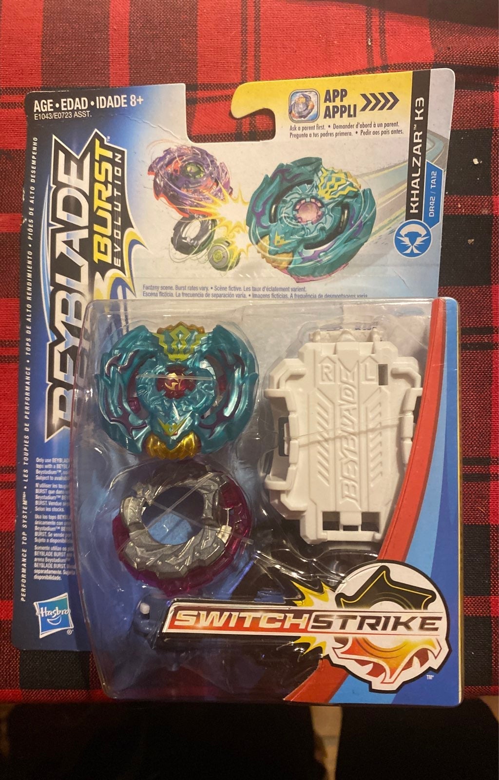FREE SHIPPING Hasbro Beyblade Burst Khalzar K3