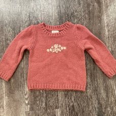 Bonheur Du Jour Paris toddler girls knit sweater wool blend size 4 years