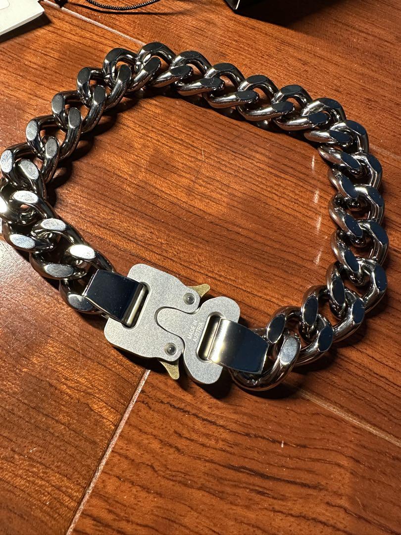 1017 ALYX 9SM Silver Chain Necklace