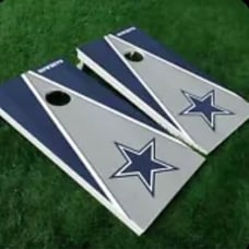 2xDallas Cowboys Vinyl Corn Hole Board Decals