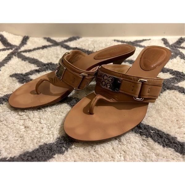 Coach Alberta mule sandals size 6