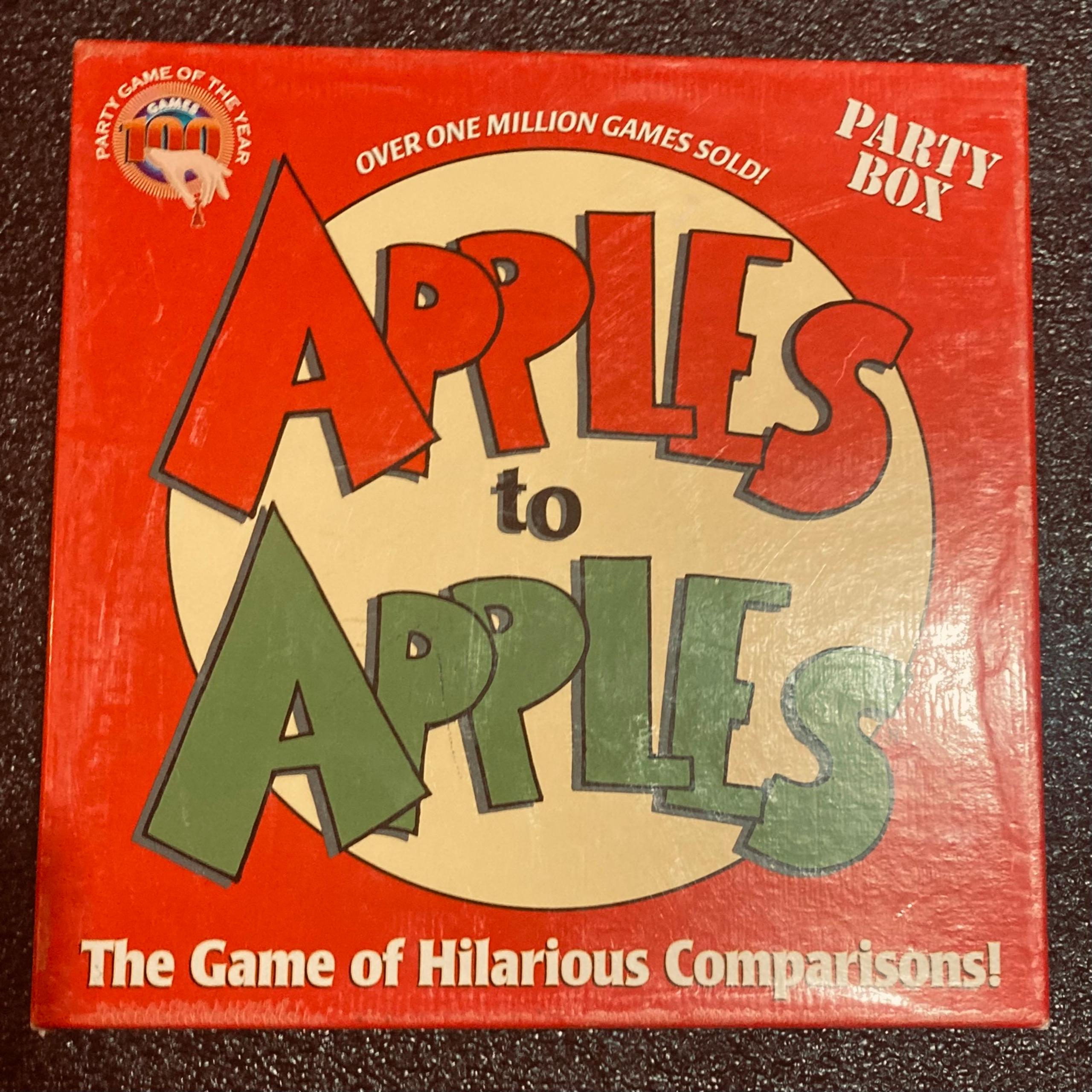 Apples To Apples Party Box 2007 Over 700+ Cards Complete