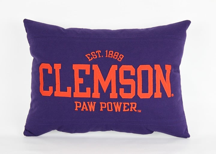 Clemson University Tigers Pillow