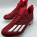 Adidas Adizero Football Cleats Red Size 11.5 NWT