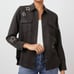Rails Loren Shirt Black Metallic Stars