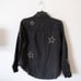 Rails Loren Shirt Black Metallic Stars