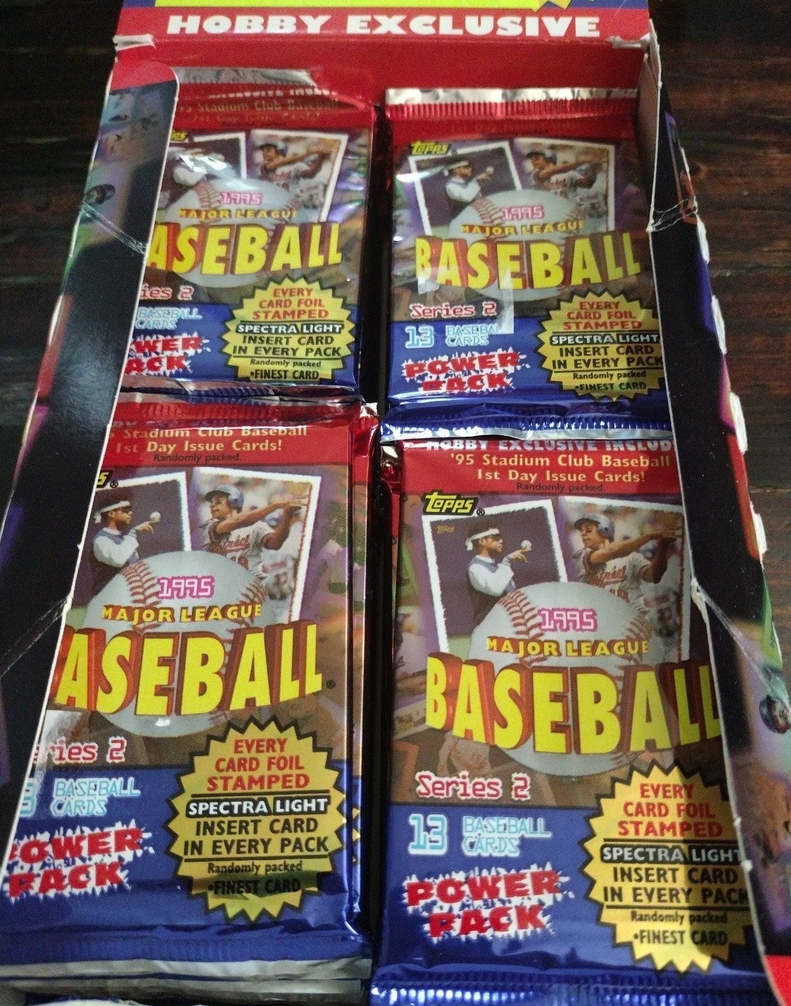 1995 Topps Series 2 Baseball Exclusive. 30packs!!!