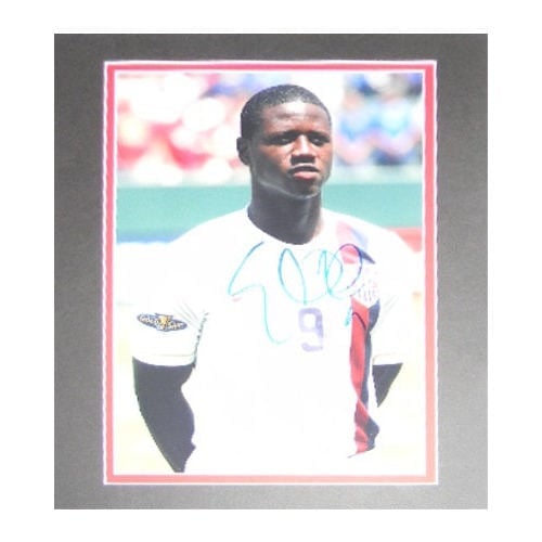 Eddie Johnson Signed Autographed Team USA 8x10 Matted