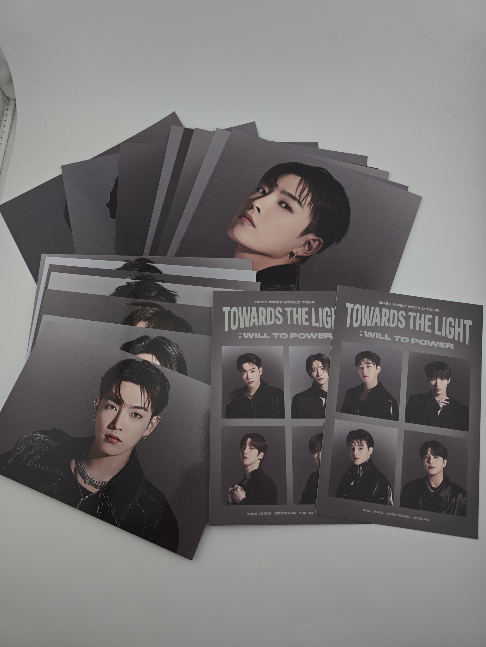 ATEEZ OFFICIAL 2025 WORLD TOUR WILL TO POWER PHOTO SET