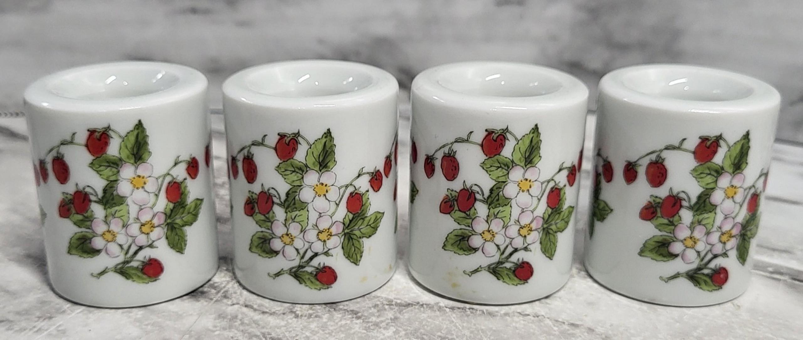 Vtg Small Cute Taper Candle Holders. Biedermann. Funny Design. West Germany.