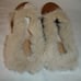 NIB Ladies Womens Raulph Lauren Jinny Mules Suede Faux Fur Ralph Lauren Sz 6.5B
