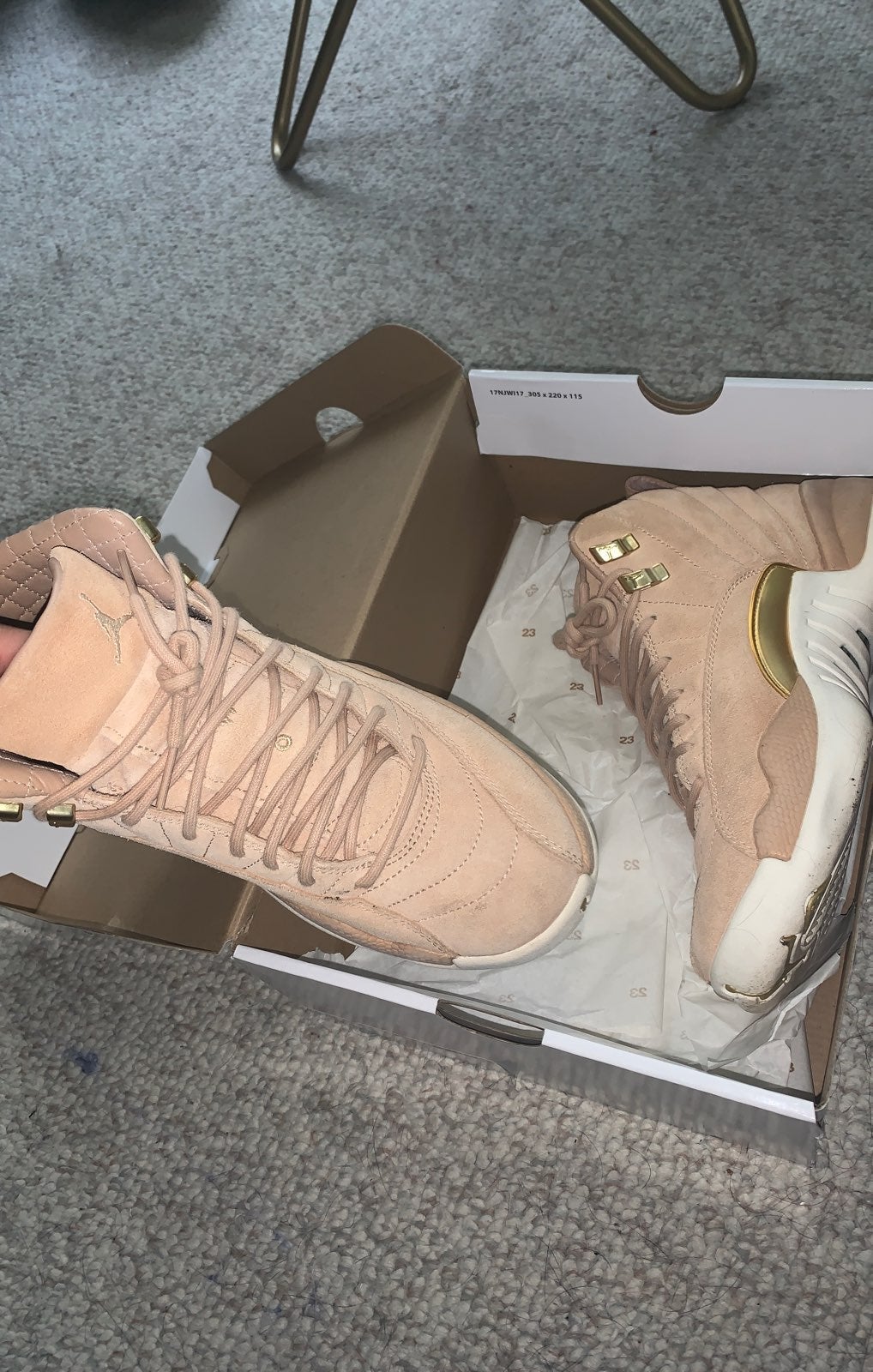 air jordan 12 vachetta tan