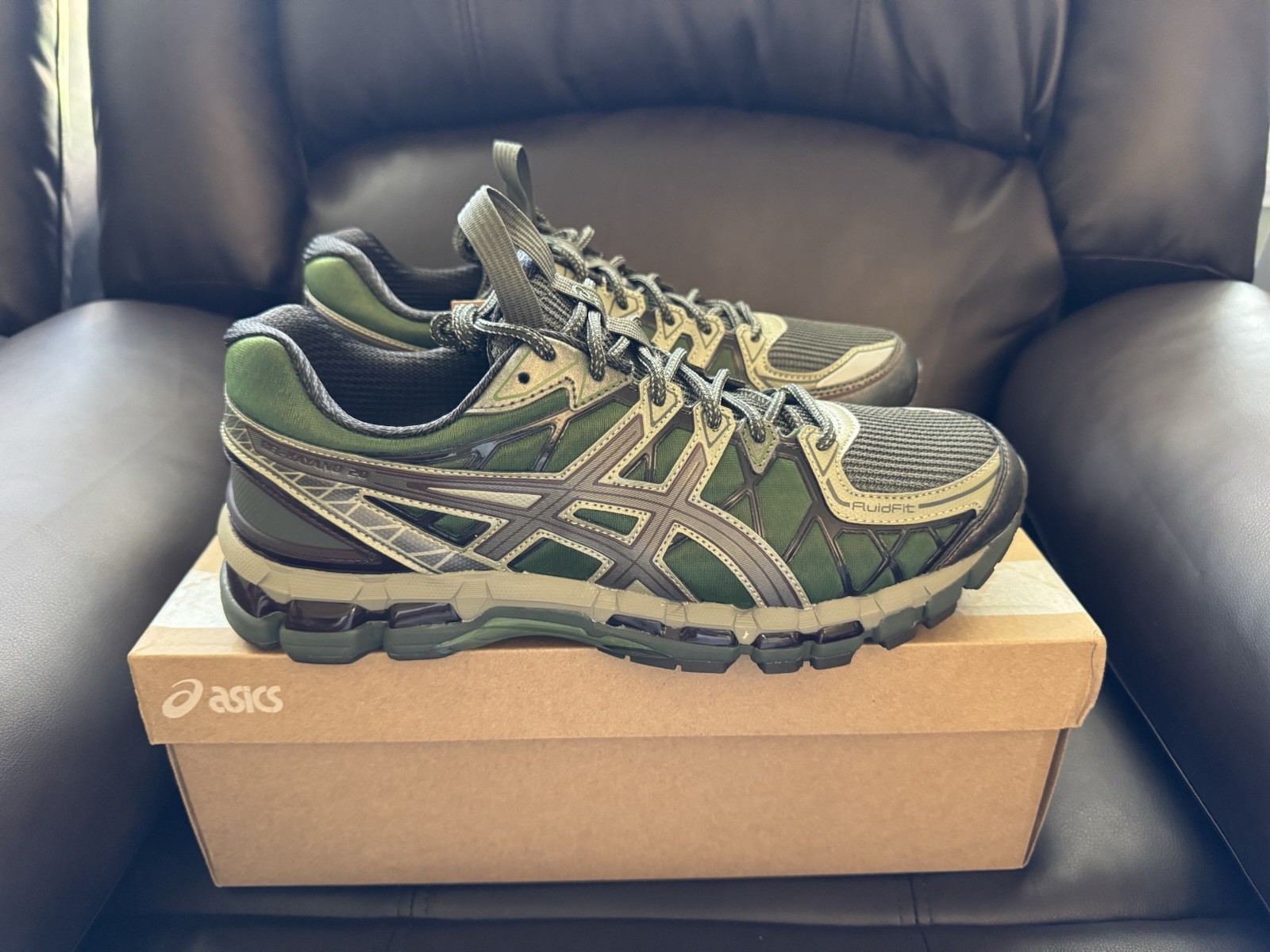 Size 11.5 ASICS Kiko Kostadinov x UB10-S Gel Kayano 20 Moss Gunmetal Brand New