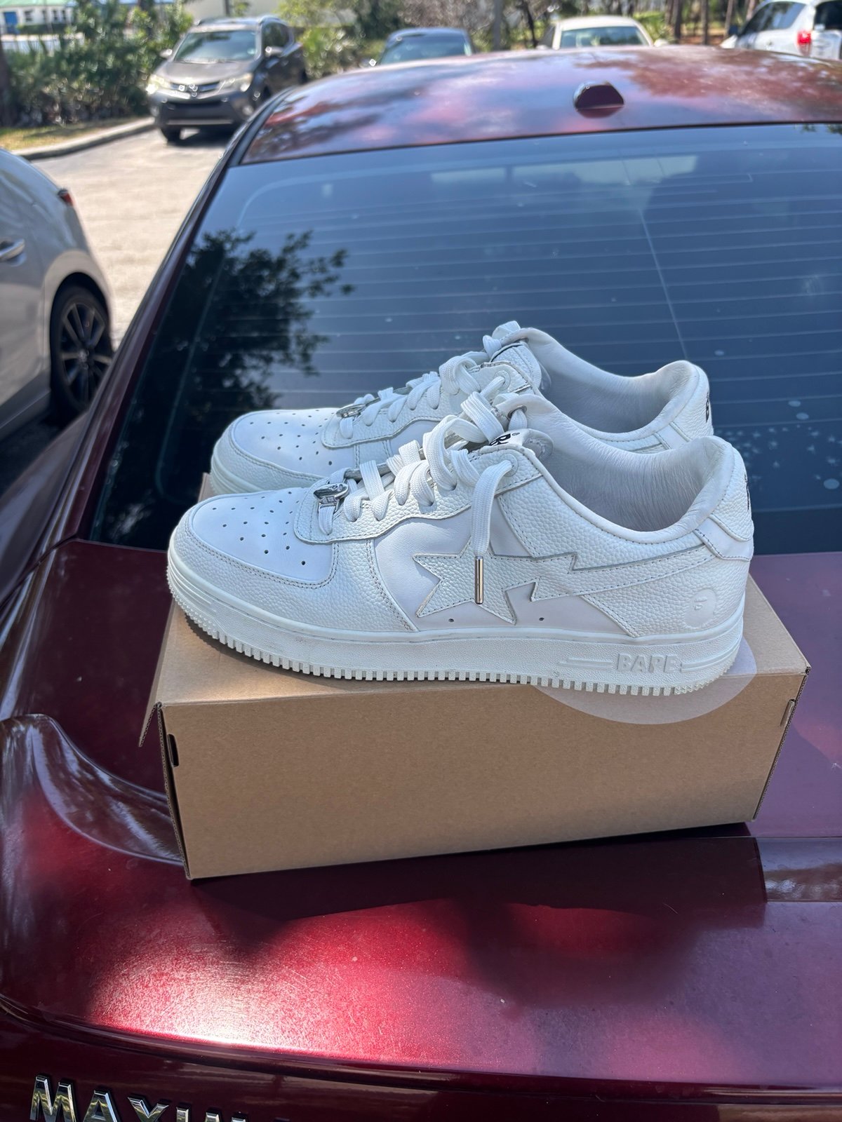 White Bapesta