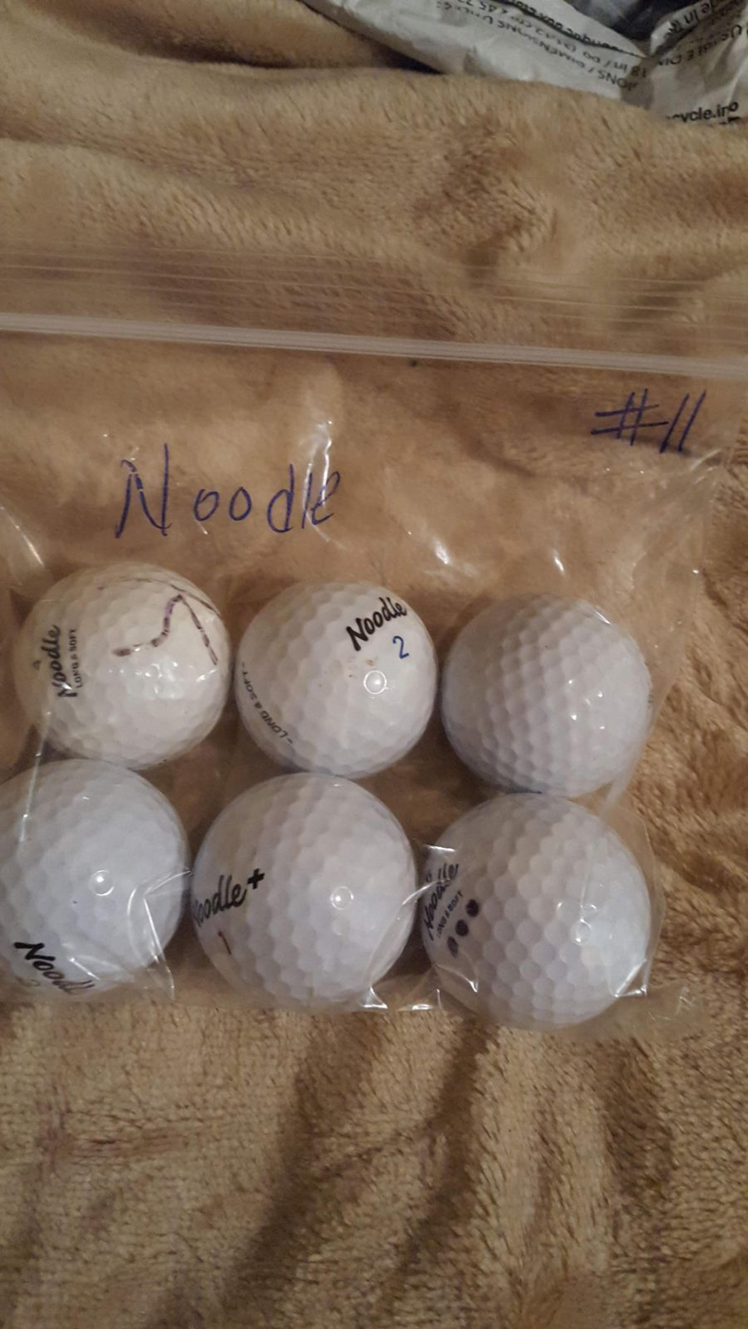 golf balls