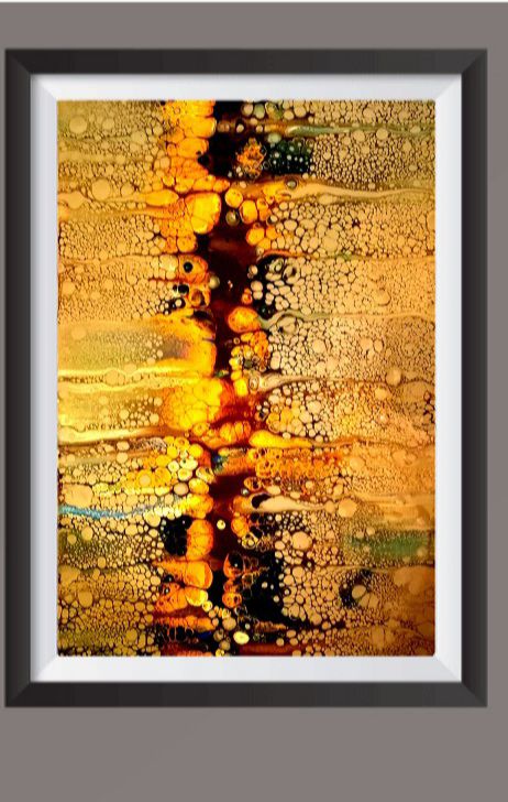 Abstract art/Acylic pouring
