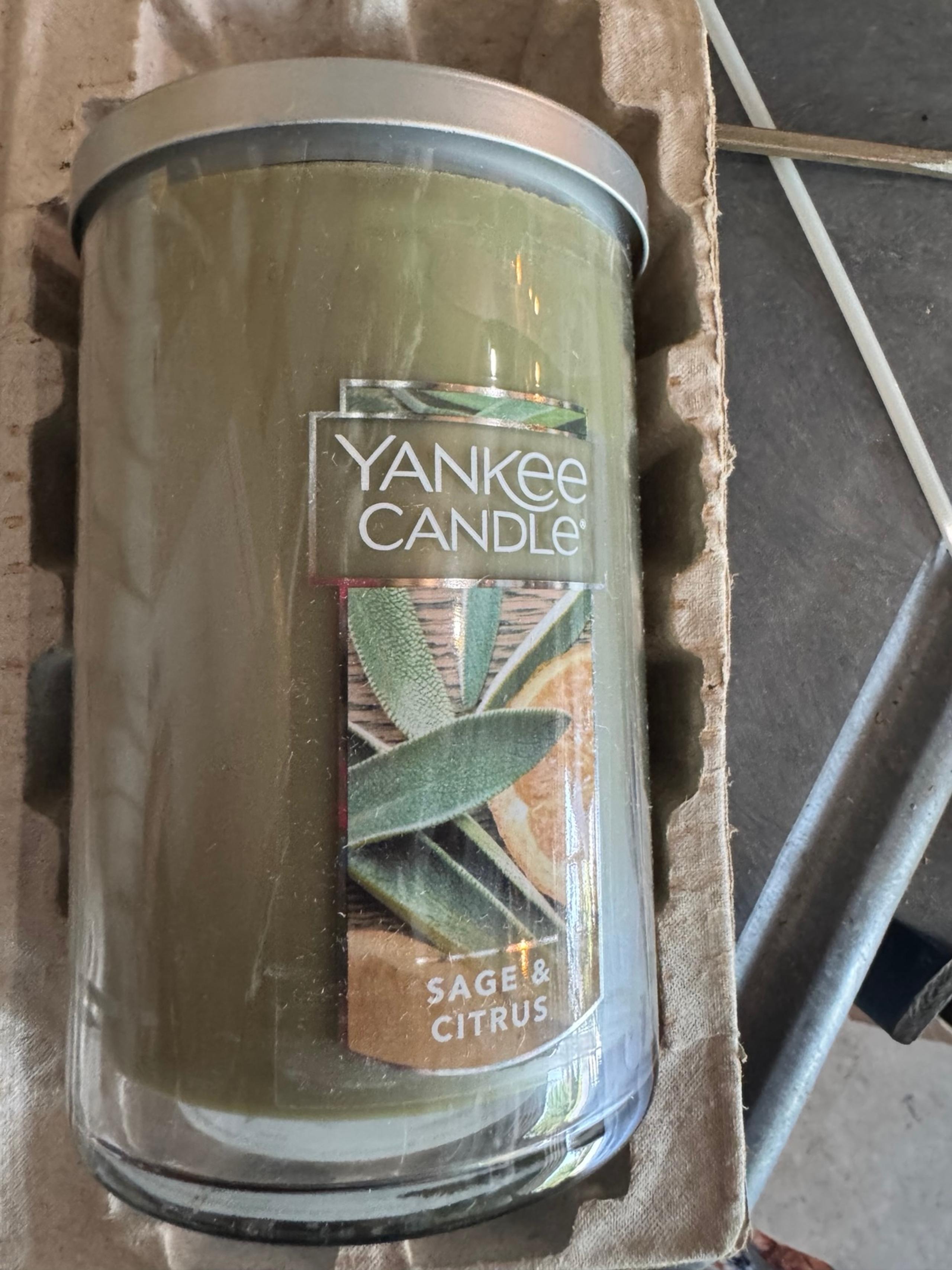 Yankee candle sage and citrus new
