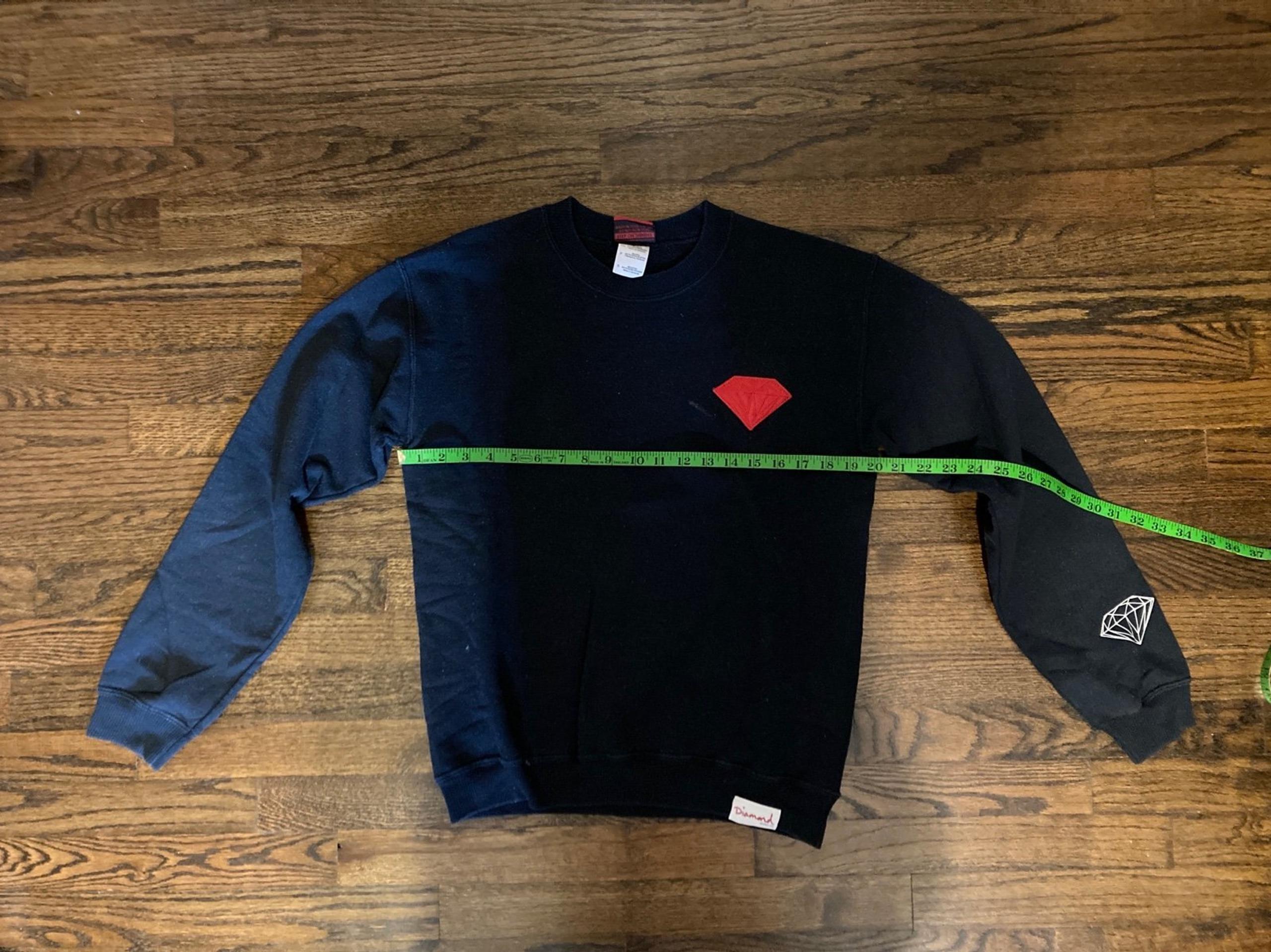 Diamond Supply Co Black Crewneck Sweater