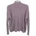 Eileen Fisher Knit 100% Merino Wool Turtleneck Sweater Light Purple size Small